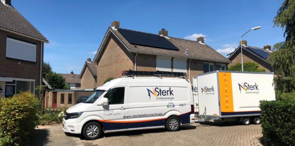 12 Fullblack zonnepanelen, te Zetten