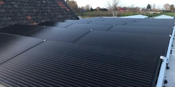 34 zonnepanelen geplaatst te Dodewaard