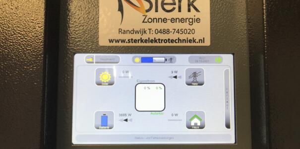 Hager E3DC batterij systeem geplaatst in Dodewaard met zonnepanelen